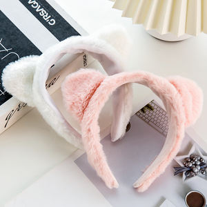 Bilov produttori fascia per <span class=keywords><strong>capelli</strong></span> per le donne Cat Ear Hair Hoop trucco viso bellezza fascia accessori per <span class=keywords><strong>capelli</strong></span> - Product Image 6