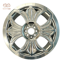 Jantes forgées monobloc personnalisées en usine, aluminium 6061-T6, 20 pouces, polies, service OEM ODM, structure durable