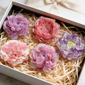 Moldes de Silicona Ecológicos <span class=keywords><strong>con</strong></span> Forma Floral 3D Realista para Decoración del Hogar, Manualidades <span class=keywords><strong>con</strong></span> Resina, Velas y Adornos para Pasteles, <span class=keywords><strong>con</strong></span> Forma Irregular - Product Image 2