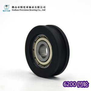 Poulie de porte coulissante silencieuse à structure à gorge profonde <span class=keywords><strong>POK</strong></span> 6200 du fournisseur direct d'usine pour armoire dans les restaurants - Product Image 3