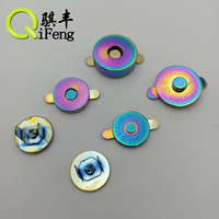 Luxus Light Gold 1 "Metall Regenbogen D-Ring Set 10mm-25mm Geschweißte D-Ringe Schiebe gürtels chnalle für Rucksäcke