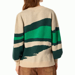 Suéteres Personalizados con Logotipo OEM y ODM para Hombre, Suéter de Punto con Letras Jacquard, Ropa de Punto de Manga Larga para Hombre - Product Image 4