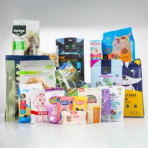 Large Wholesale Discounts Free Design Eco Friendly Resealable Pet Kitty Cat Litter Bag