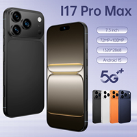 Nouveau Smartphone I17 Pro Max Débloqué Mondial 5G, Téléphone Portable Android 15, Téléphone de Jeu 5G pour Dropshipping
