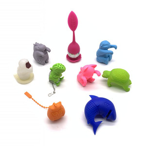 Bộ Lọc Trà Tái Sử Dụng Cho Cà Phê Herb Punch Silicone <span class=keywords><strong>Mini</strong></span> Monkey Tea Bag Loose Leaf Tea Infuser Lọc - Product Image 1