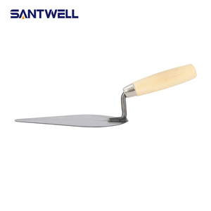 Truelle de maçonnerie en acier à haute teneur en carbone |   Truelle ergonomique pour le travail du plâtre, du béton et des carreaux - Product Image 4