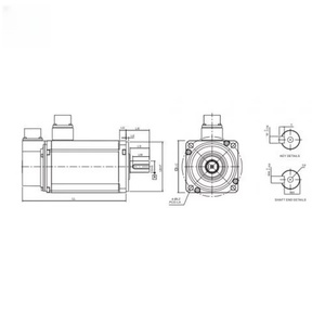 Nouveau moteur original ECMA-K11320RS ECMA-A2 2KW 2000RPM 400V en stock - Product Image 2