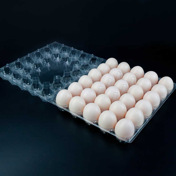 5 Plateaux à Œufs En Plastique - 30 Œufs Par Plateau - Empilables, Réutilisables - Pour Stockage/Transport
