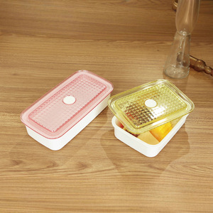 Bangduo <b>Plastic</b> Bento <b>Box</b> Rectangle Solid Color With Lid Microwave Safe Lunch <b>Box</b> For Kids And Adults - Product Image 4