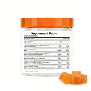 Bonbons gélifiés électrolytiques pour adultes en marque privée, enrichis en multivitamines, soutien nutritionnel sportif, fonction musculaire, augmentation de l'énergie, 120 unités - Product Image 2