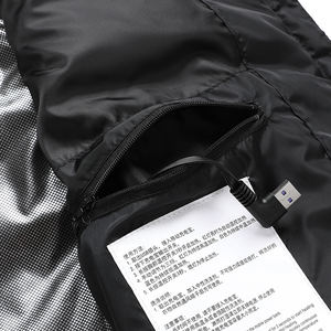 カスタマイズされたロゴ高品質冬用メンズ厚手防風ベスト暖かい屋内と屋外を保ちます - Product Image 5