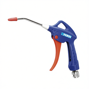 Pistolet à air comprimé Fervi avec buse métallique et gâchette rouge pour utilisation avec air comprimé - Product Image 2