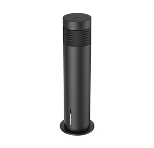 Difusor <span class=keywords><strong>de</strong></span> Aroma Cilíndrico Plateado y Negro <span class=keywords><strong>de</strong></span> la Colección Hotel, Difusor <span class=keywords><strong>de</strong></span> Aceites Esenciales sin Agua para Espacios Grandes, Difusor <span class=keywords><strong>de</strong></span> Aroma <span class=keywords><strong>de</strong></span> Torre - Product Image 2
