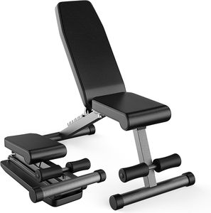 Banc de musculation multifonctionnel professionnel pour hommes et femmes, banc de fitness, banc abdominal, banc de sit-up à domicile, banc de musculation pour adultes - Product Image 1