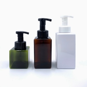 Dispensador de Jabón Espumoso Transparente de 15oz/450ml, Botella de Plástico con Bomba de Espuma, Recipiente Recargable para Jabón Líquido, Champú, Jabón Corporal y de Manos - Product Image 2