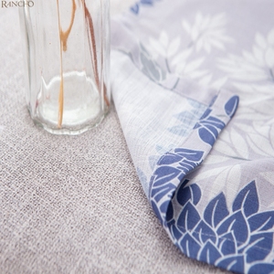 Rideau en tissu transparent personnalisé 100% polyester, design d'impression coloré - Product Image 6