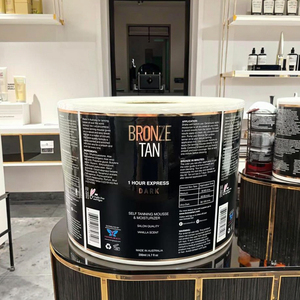 Tùy chỉnh mỹ phẩm sản phẩm Logo chai giấy tráng nhãn tag Vinyl Sticker dính in ấn nhãn không thấm nước - Product Image 3