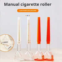 Nouvelle machine à cigarettes conique manuelle personnalisable en plastique 2025 – Remplisseuse de tabac – Machine à fumer en plastique
