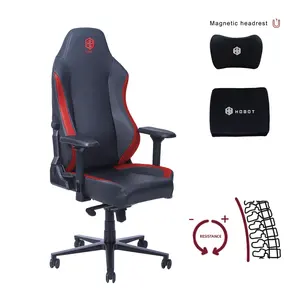 Hobot Red Office Computer Gamer para ordenador balancín reclinable PC comodidad giratoria juego de Oficina Sillas de juego