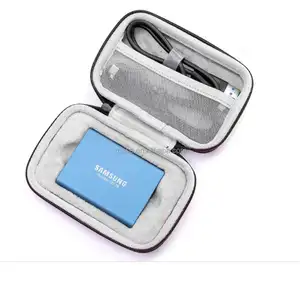 samsung ssd de stockage sac Suppliers-Kingdian-étui de transport résistant aux chocs, souple, pour Samsung T5/T3, 250 go, 500 go, 1 to, 2 to, SSD, USB 3.1