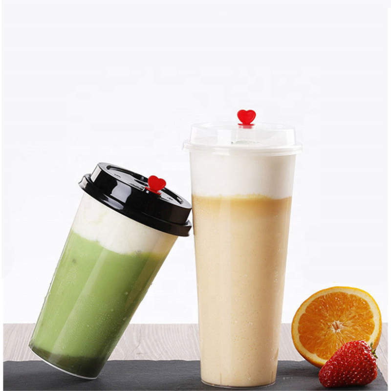 Factory Price 700ml Injection Milk Tea Cup PP Plastic Boba Bubble Tea ...