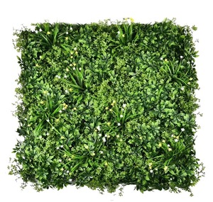 Shelf life 5 anni 100*100 pianta <span class=keywords><strong>verde</strong></span> erba artificiale parete casa bosso giardino decorativo pianta parete - Product Image 2