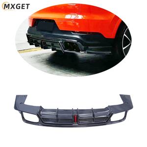 ชุดแต่งคาร์บอนไฟเบอร์คุณภาพสูงสำหรับ Porsche Cayenne 9Y0 9YA สไตล์ CMST  ดิฟฟิวเซอร์หลัง ราคาขายส่งจากโรงงาน ปี 21-23 - Product Image 3