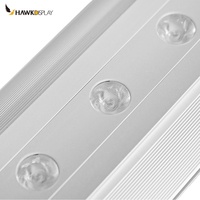 Wasserdichter Ultraflacher Dekorativer LED-Leuchtkasten für Innenräume Rechteckiger Beleuchteter Werbe-Aluminiumrahmen Stoff-Display