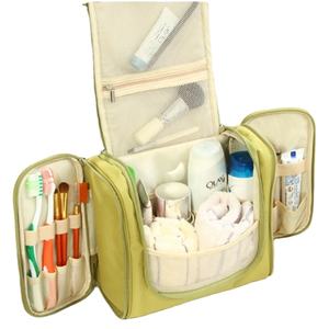 Sac de toilette suspendu personnalisé InsigniaX de bonne qualité en polyester 300D double face avec poches pour hommes, femmes et adultes - Product Image 6