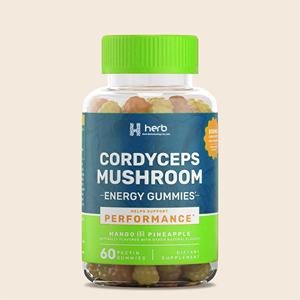OEM/ODM Private Label Natural <b>Mushroom</b> Supplement Gummy Ashwaganda Energy Focus Private Label Vegan Ashwagandha <b>Mushroom</b> <b>Gummies</b> - Product Image 1