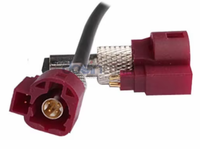 Cable LVDS de Alta Velocidad HSD de 4+2 Pines Macho a Macho con Código D para Sistema de Cámara Automotriz