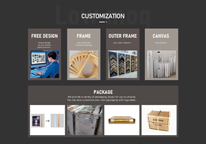 Murales de pintura colgante chinos modernos personalizables, Fondo de cristal, lienzo decorativo para pared, arte de pared impreso, impresión Digital - Product Image 6
