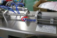 Machine de remplissage de scellant de sauce épaisse pneumatique de confiture de haute précision Machine de remplissage de sachet de mayonnaise Remplisseur de confiture de fruits