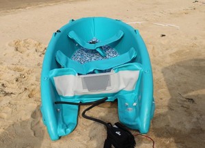 Barco de pesca plegable inflable de PVC Drop Stitch, peso ligero para familiares y <span class=keywords><strong>amigos</strong></span> para remo, kayak y yate deportivo - Product Image 6