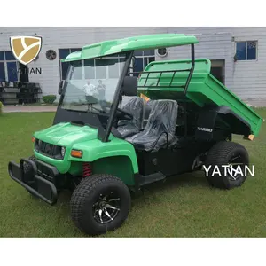 China 2 seats adult electric UTV with cargo box use farm cheap for sale