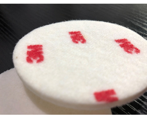 Sự khéo léo-Nó 09357 <span class=keywords><strong>3</strong></span> "cảm thấy Buffing Pad bọt trắng <span class=keywords><strong>Hook</strong></span> & <span class=keywords><strong>Loop</strong></span> 12000 rpm Vòng ROTARY đánh bóng Pads công cụ mài mòn - Product Image 3