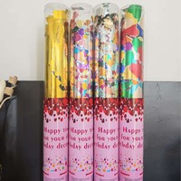 Canons à confettis pour le Nouvel An, les mariages, les fêtes, les pétards en papier métallisé pour Noël, les cérémonies d'ouverture, les mariages