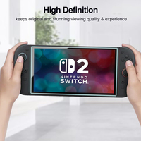 Protection d'écran en verre trempé Nuglas de haute qualité HD transparent 2.5D 9H pour Nintendo Switch 2 NS2, film protecteur d'écran de console