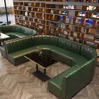 Meubles de restaurant modernes de luxe, ensembles chaise et table, vente chaude, fabrication sur mesure, design haut de gamme, banquettes souples en bois et cuir pour salle à manger et hôtel