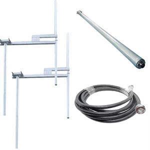 เสาอากาศยากิสำหรับเครื่องส่งสัญญาณ FM ยอดนิยม 88-108MHz กำลังส่งสูง แบบพับได้ พร้อมหัวต่อ N Female หรือ Din 7/16 Female - Product Image 2