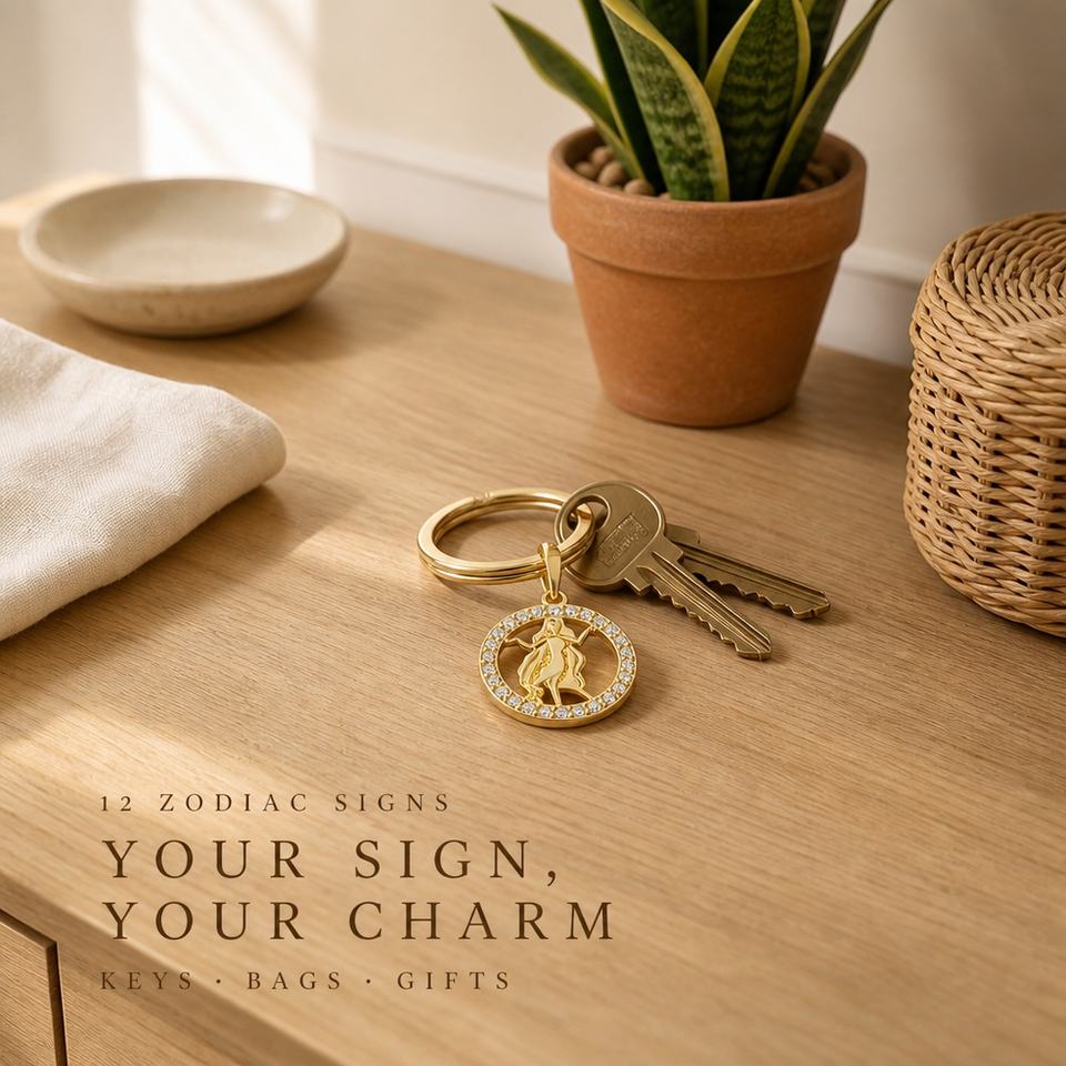 12-zodiac-signs-keychain-crystal-gold-plated-pendant-key-ring-astrology