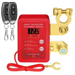 สวิตช์ตัดการเชื่อมต่อแบตเตอรี่ระยะไกล12V พร้อมจอแสดงผลแรงดันไฟฟ้า LED สวิตช์ปิดอัตโนมัติสำหรับรถยนต์สวิตช์ฆ่าแบตเตอรี่240A ใหม่ล่าสุด - Product Image 1