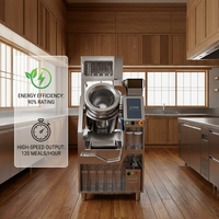 Robot de Cuisson Automatique Professionnel en Acier Inoxydable pour Cuisine Centrale – Machine à Frire Grande Capacité Économe en Énergie pour Écoles et Usines