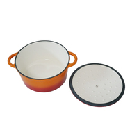 Chuihua Offre Spéciale coloré émail casserole en fonte four hollandais ensemble de nourriture ensemble plus chaud casserole ustensiles de cuisine casseroles four hollandais