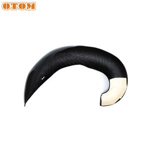 OTOM-Protection d'échappement à deux <span class=keywords><strong>temps</strong></span> en Fiber de carbone YZ250 pour moto <span class=keywords><strong>YAMAHA</strong></span> YZ <span class=keywords><strong>250</strong></span> - Product Image 5