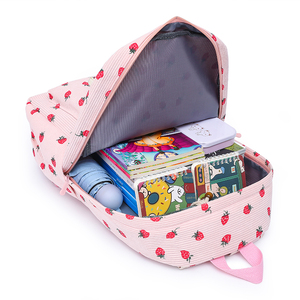 Zaino per Ragazze in Velluto a Coste Impermeabile Grande Capacità, Set Tre Pezzi con Borsa Pranzo e Astuccio - Product Image 3