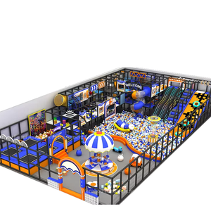 Fournisseurs chinois de premier plan, aire de jeux intérieure multifonctionnelle pour enfants, équipement de parc d'attractions commercial avec marquage CE, trampoline - Product Image 6