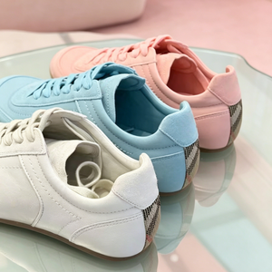 Original Luxury Solid Color <b>Suede</b> <b>Court</b> Borberris Sneakers for Women Comfortable Breathable Custom Logo Designer <b>Shoes</b> - Product Image 3