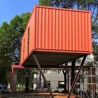 Petite Maison moderne personnalisée de 2 étages Chambre Casa mobile Maison préfabriquée 20 pieds 40 pieds Moule Flatpack Maison modulaire en conteneur assemblé