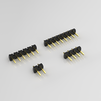 Connecteur de bornier mâle en laiton pour circuit imprimé, pas de 5,08 mm, 2 broches mâle pour PCB, 1x20 broches, bornier femelle 5,08 mm